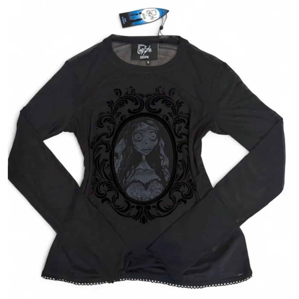 Killstar x Corpse Bride Mesh Top